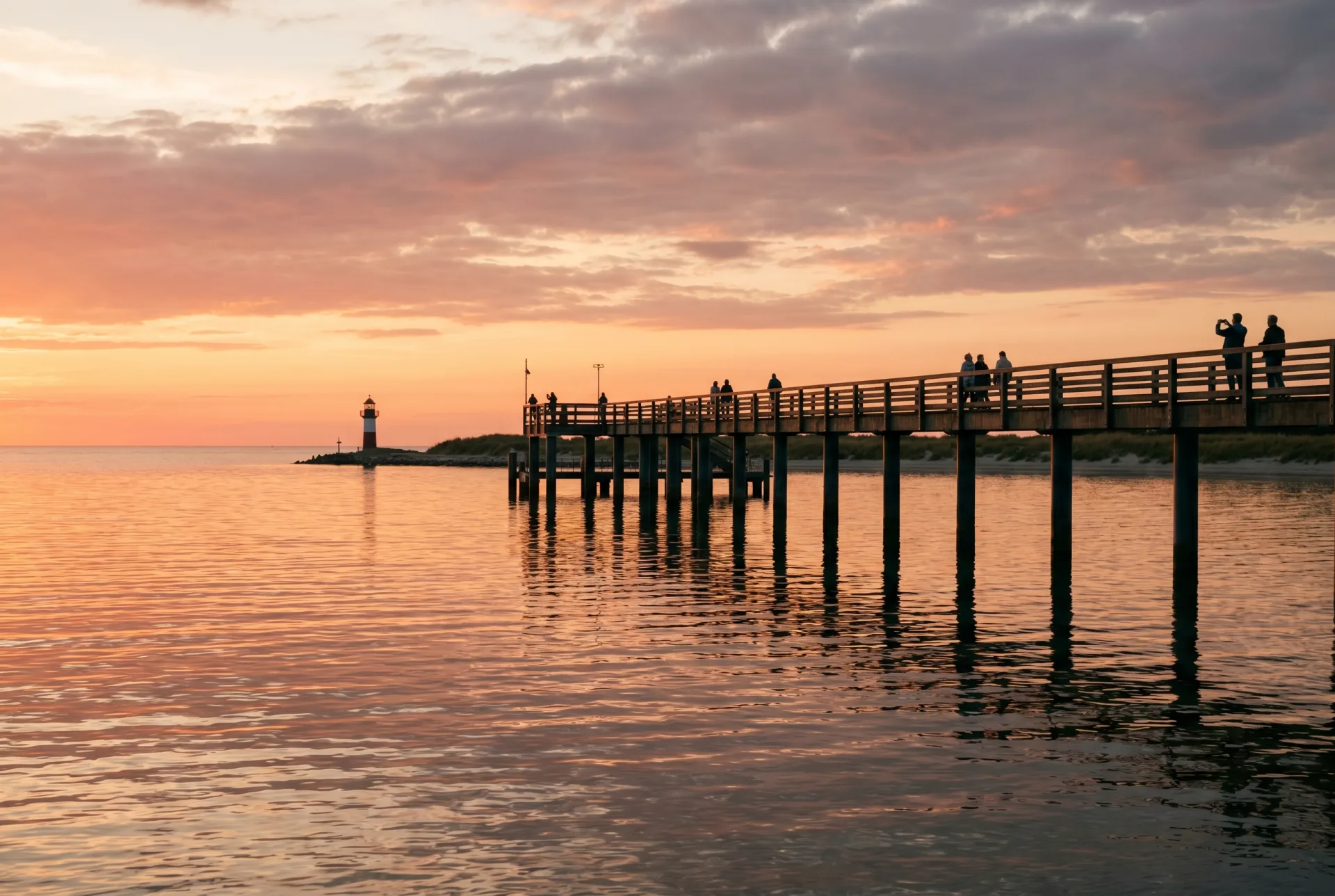 Sonnenuntergang an der Ostsee bei Kühlungsborn