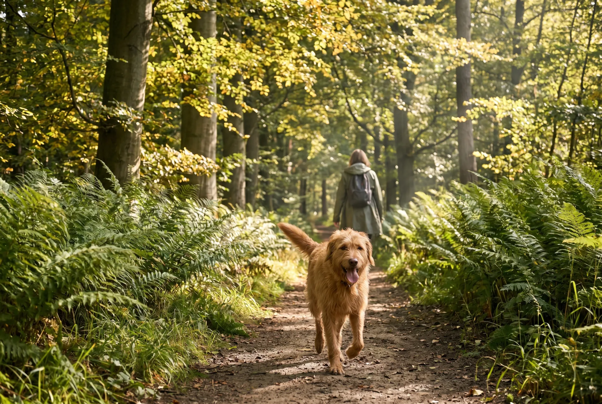 Waldspaziergang in der Kühlung